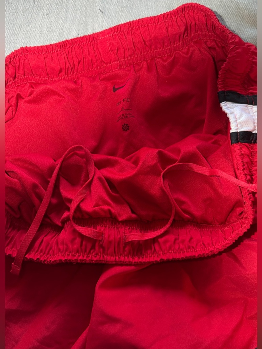 Nike Red Athletic Shorts - Picture 4 of 4